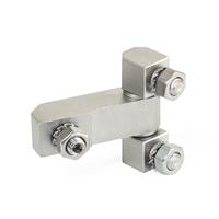 GN 129.2 Stainless Steel Hinge Consisting of Three Part